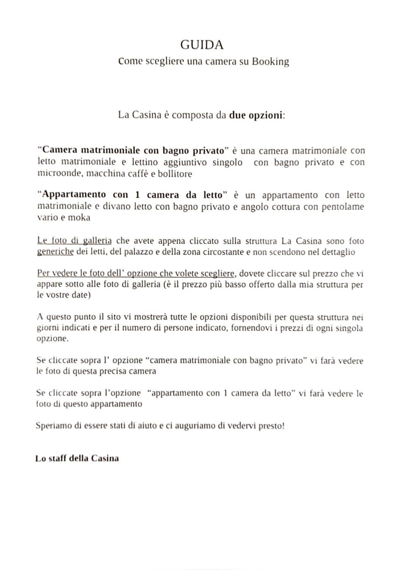 La Casina Apartment